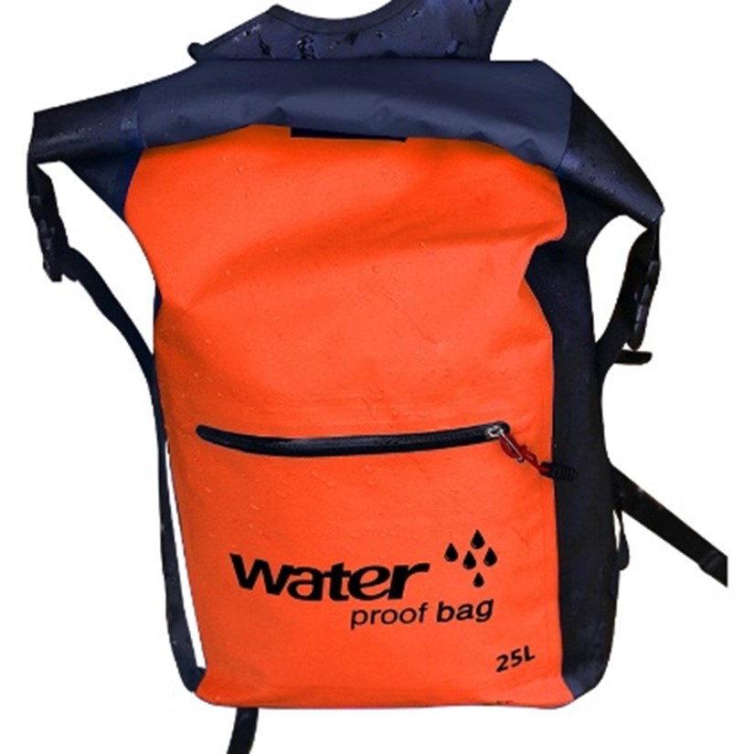 Waterproof Back bag - ORANGE